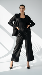 بنطلون نسائي كلاسيكي عريض