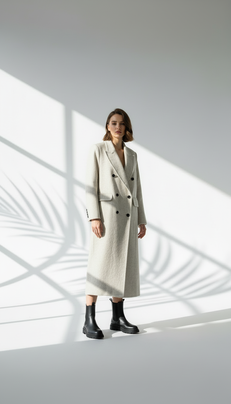 جاكيت نسائي جوخ طويل