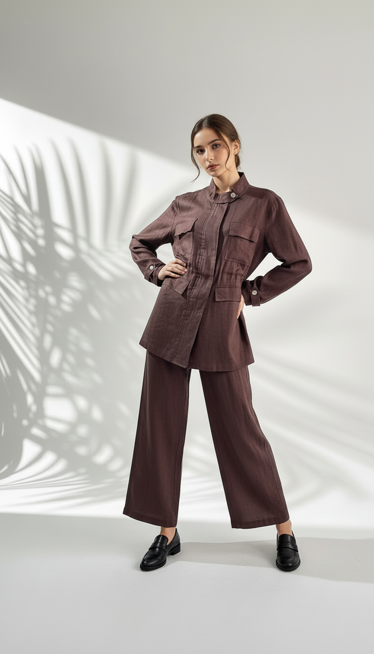 بدلة نسائي بسيطة وانيقة