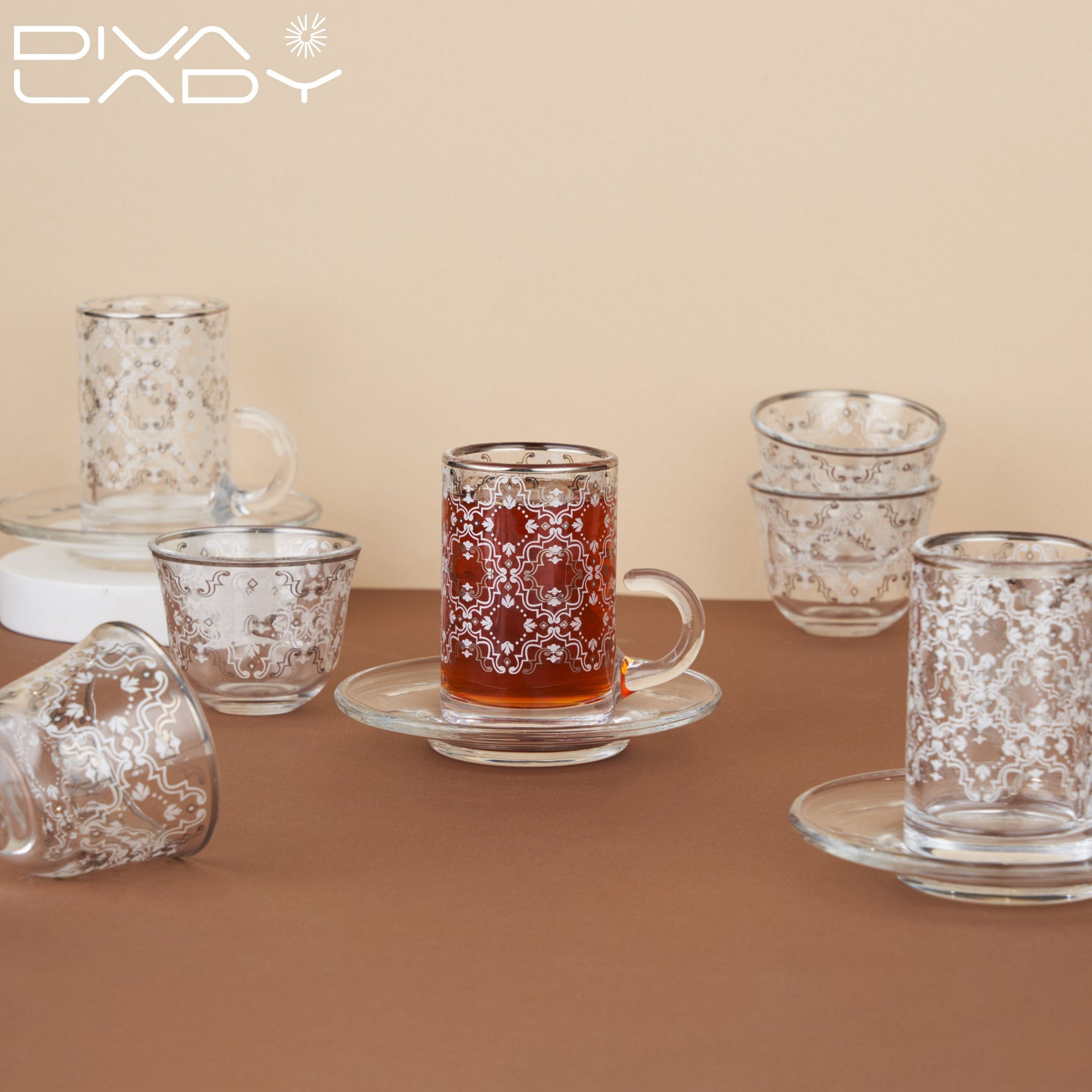 طقم استكانة اجود انواع الزجاج