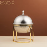 تمرية فاخرة أستيل مع غطاء