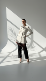 فستان نسائي بقصة مائلة