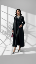 جاكيت نسائي بياقة رسمية