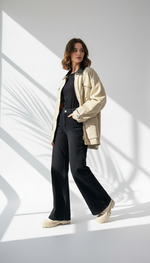 جاكيت نسائي بومبر بسحاب