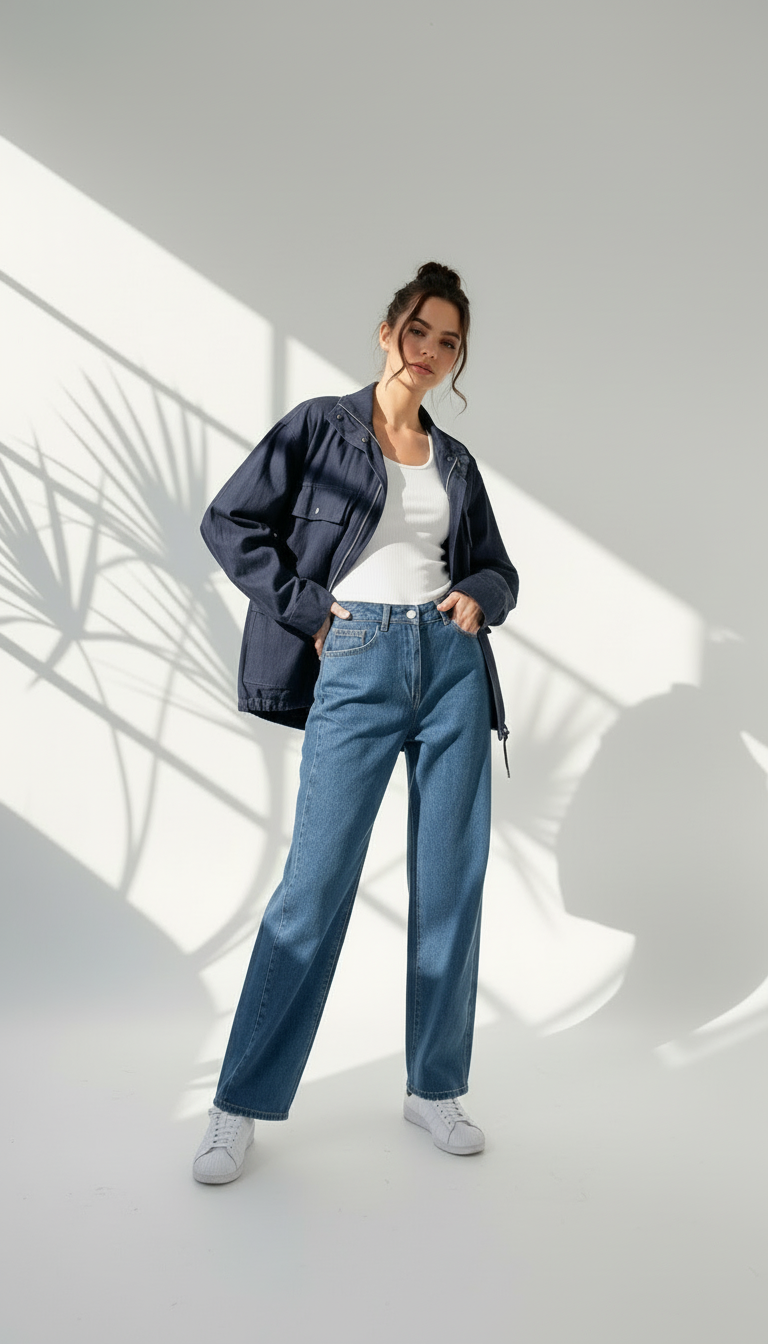 جاكيت جينز كبوس