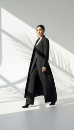 جاكيت نسائي طويل انيق