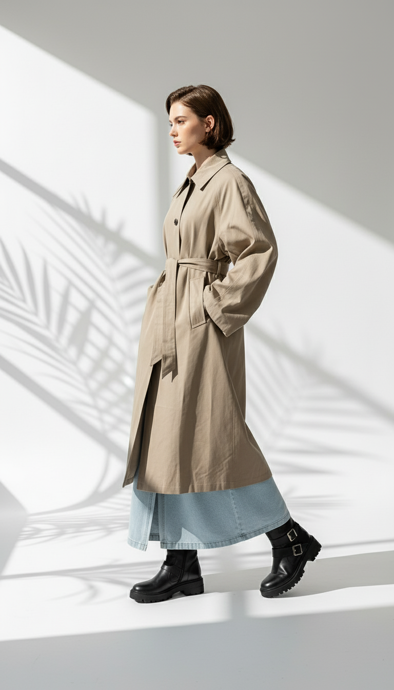 جاكيت نسائي باكمام عريضة