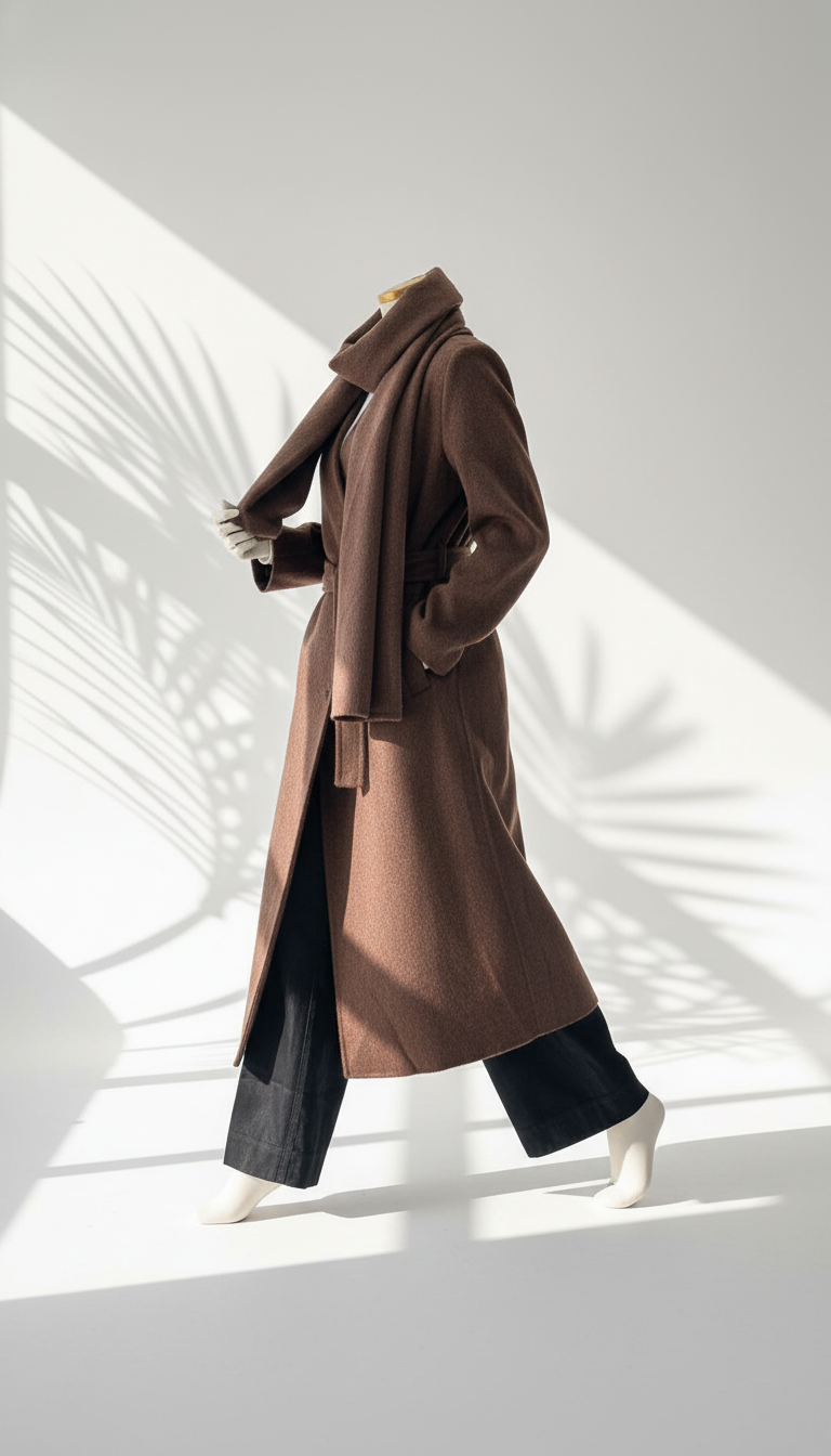 جاكيت نسائي اسكارف