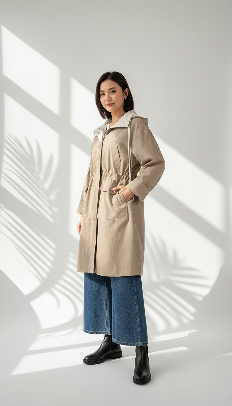 جاكيت نسائي طويل