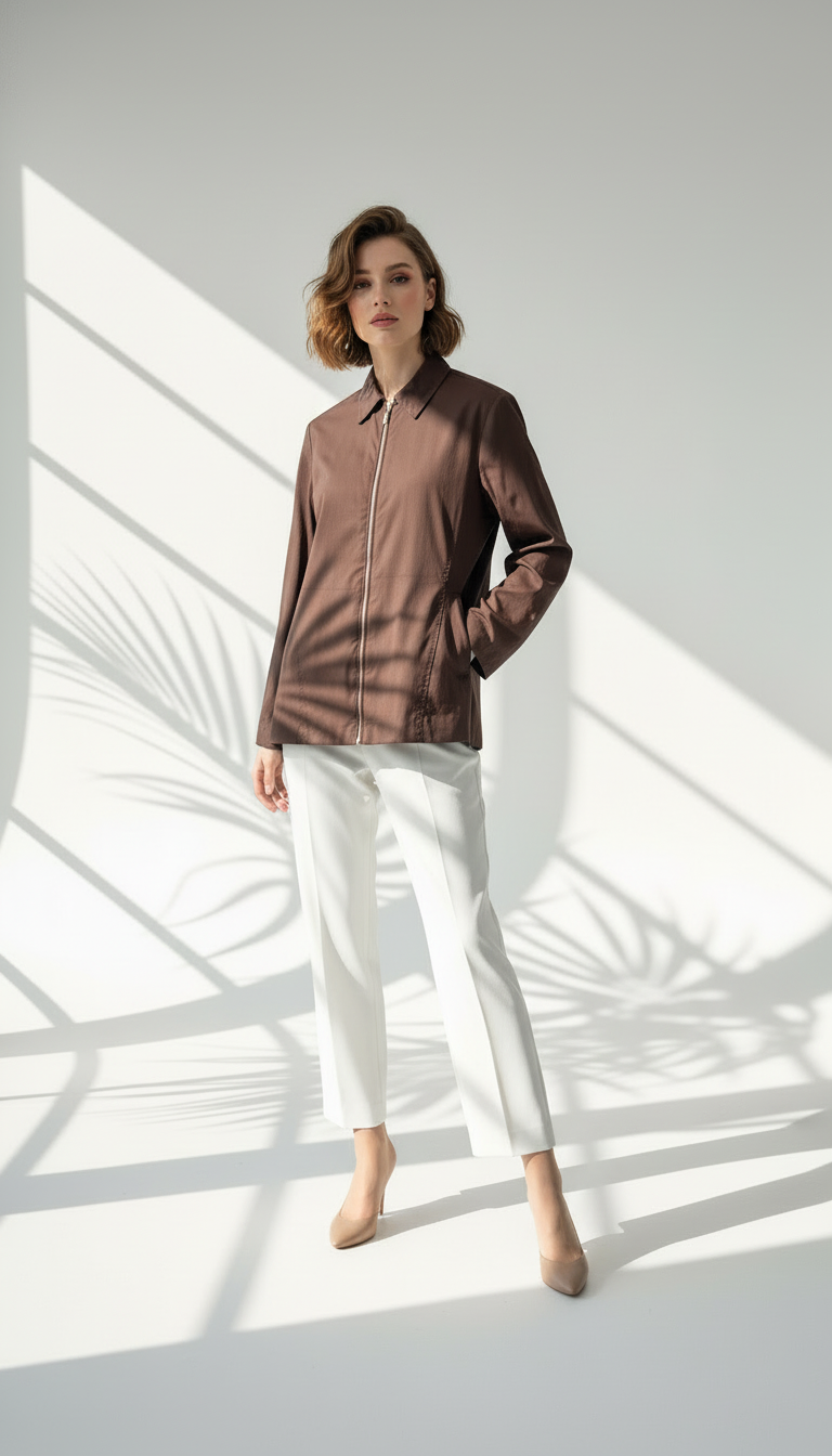 جاكيت سحب قصير