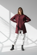 بلوزة مع جاكيت