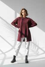 بلوزة مع جاكيت