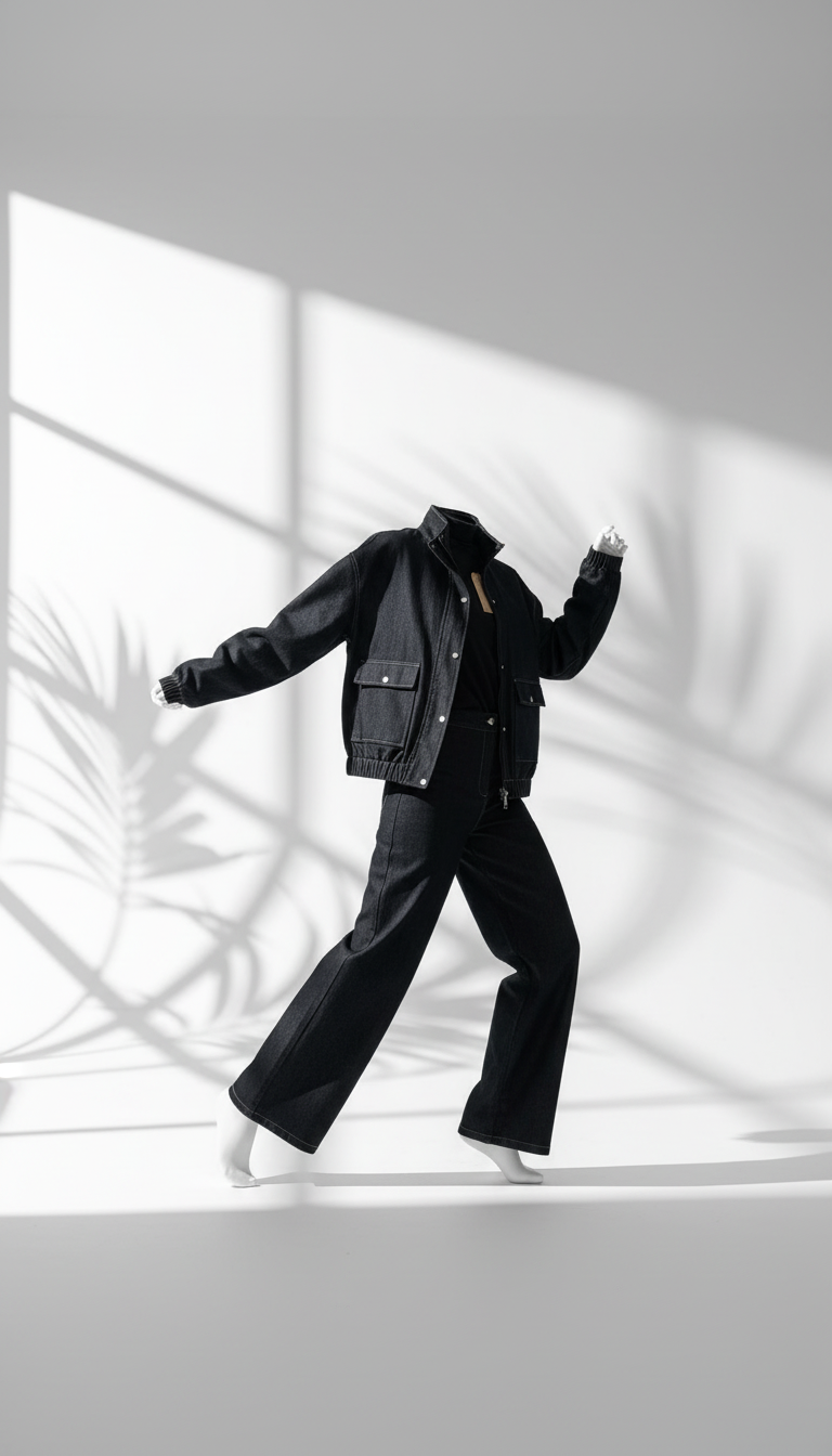 بدلة جينز نسائي