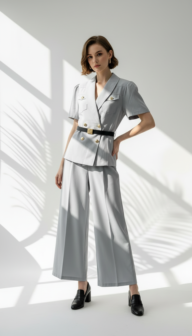 بدلة نسائي حزام