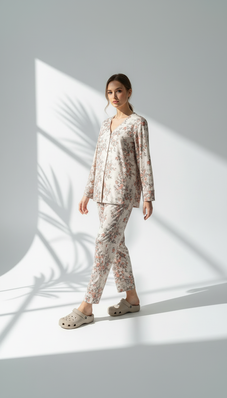 بيجامة نسائي منزلي