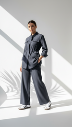 بدلة جينز بأربع جيب