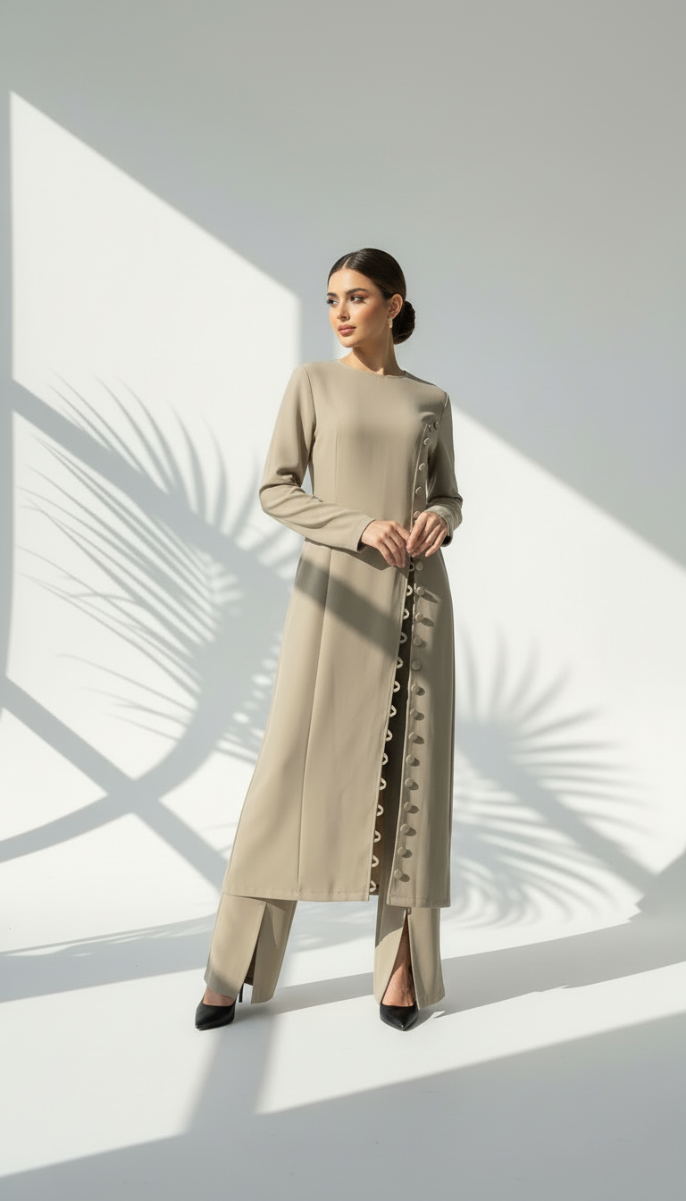 بدلة نسائي طويل