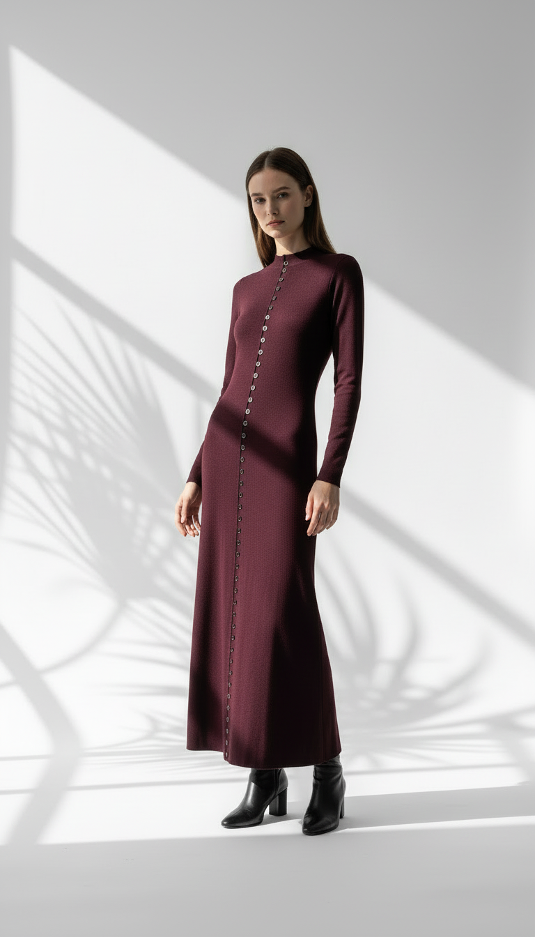 فستان تريكو