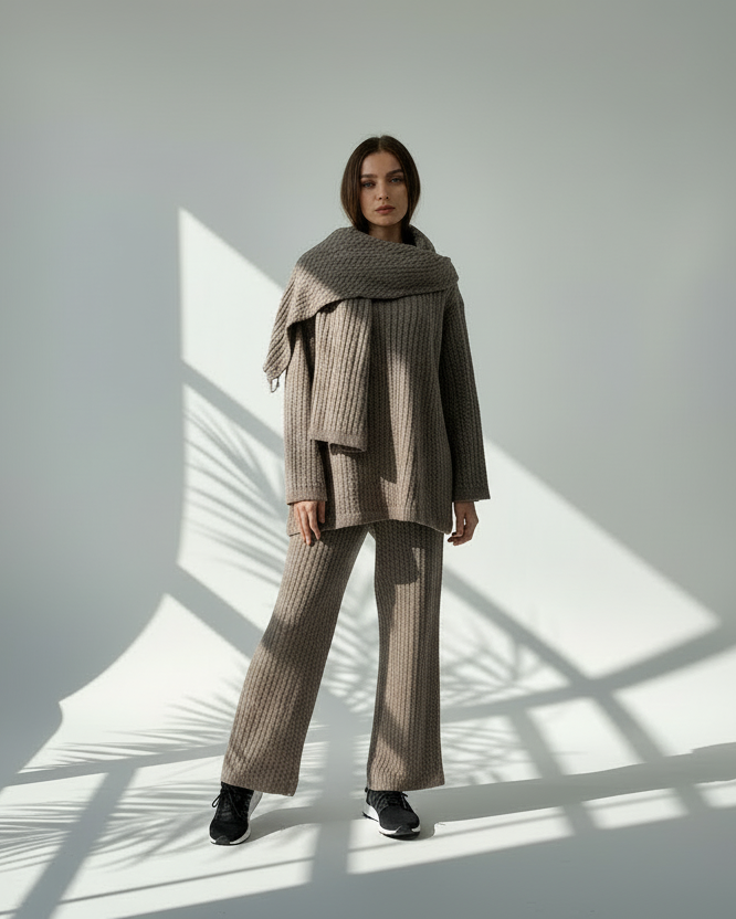 بدلة نسائي سكارف