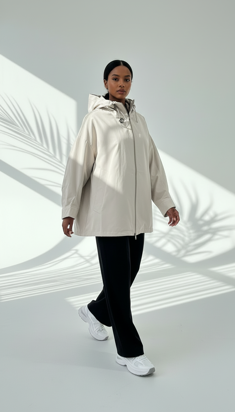 جاكيت سبورت عريض