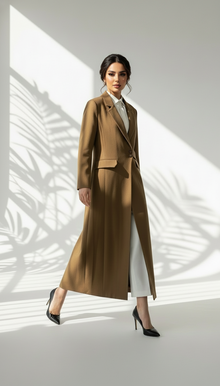 جاكيت نسائي بجيبين