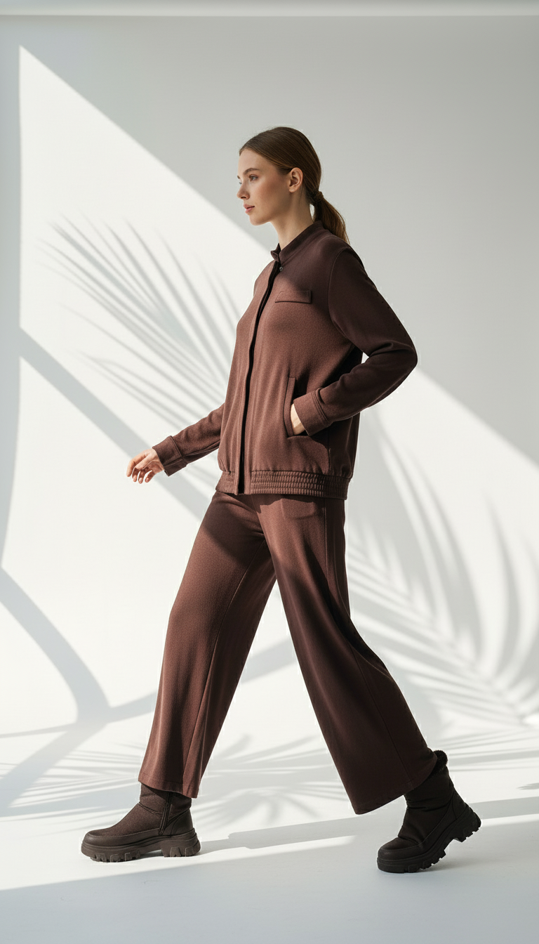 بدلة نسائي بسحاب