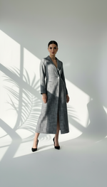 جاكيت لنن طويل