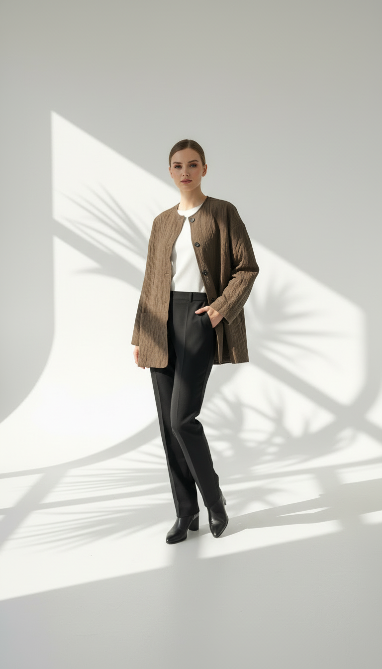 جاكيت نسائي مبطن