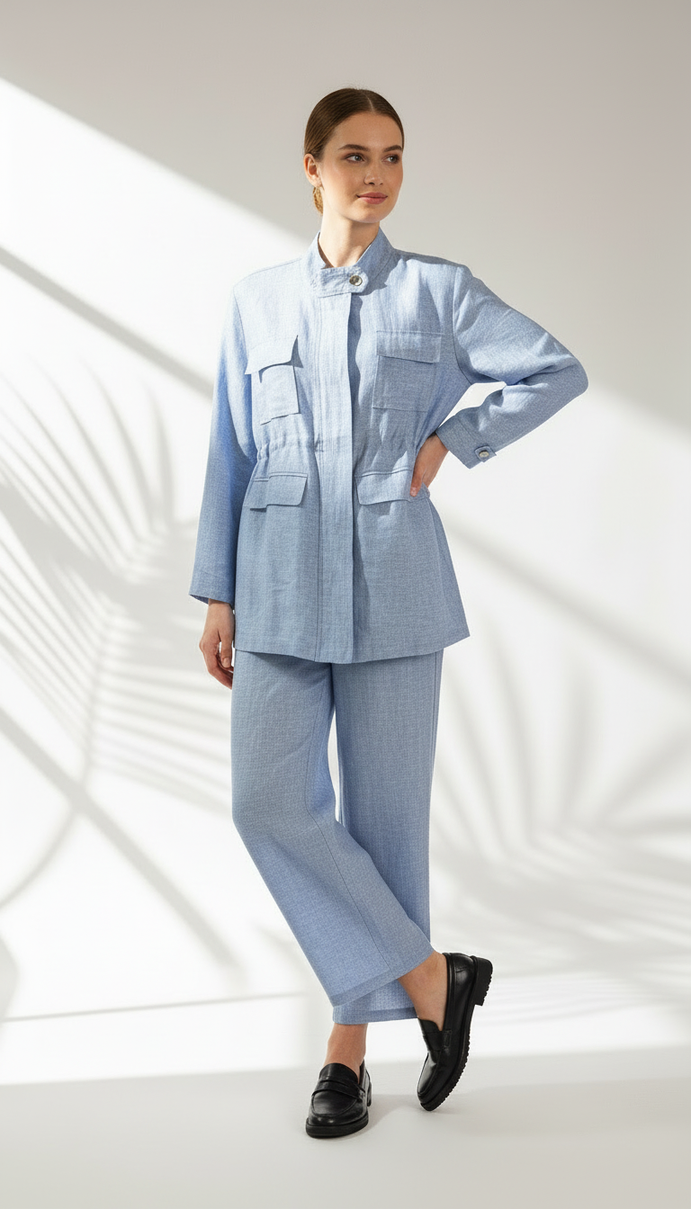 بدلة نسائي بسيطة وانيقة