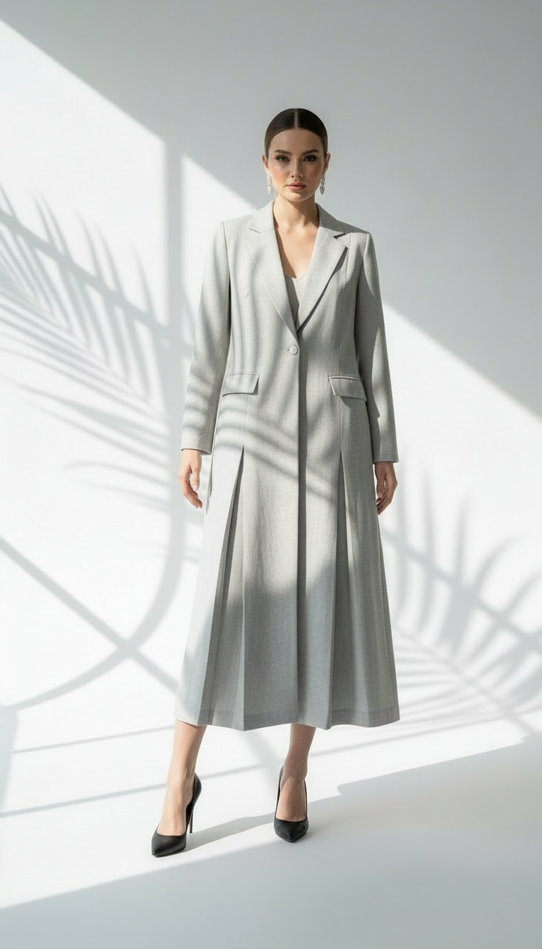 جاكيت نسائي طويل