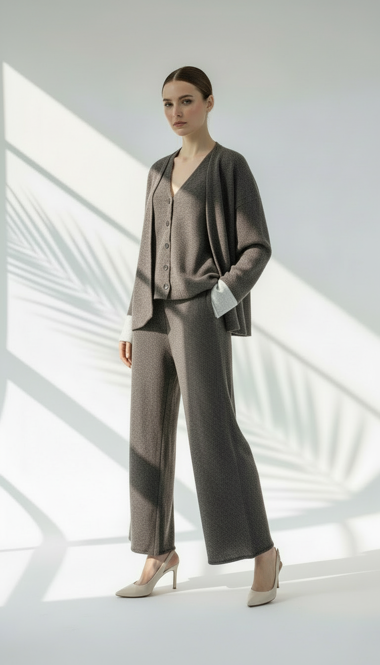 بدلة نسائي تريكو