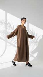 فستان نسائي مع بشت