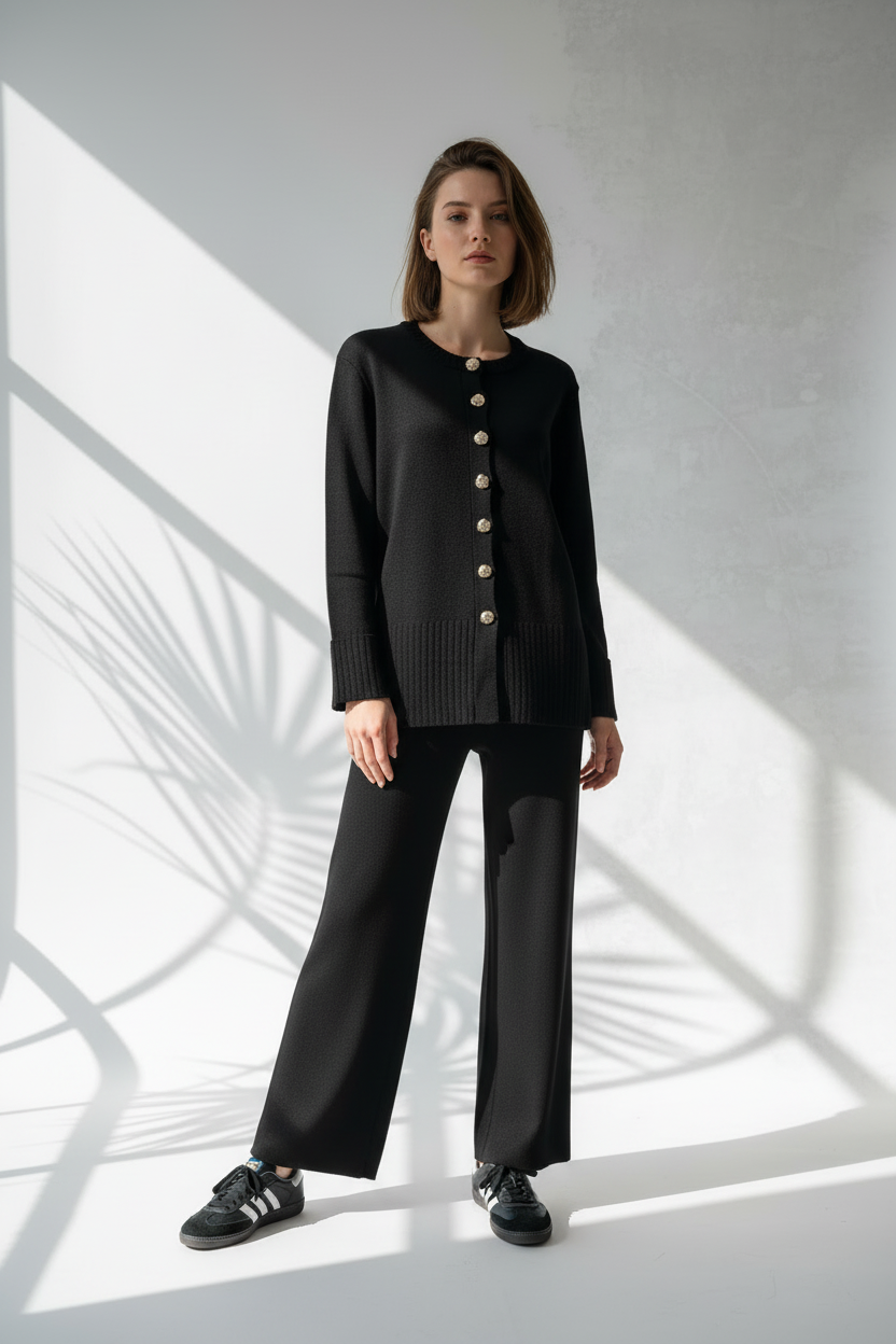 بدلة نسائي ازرار