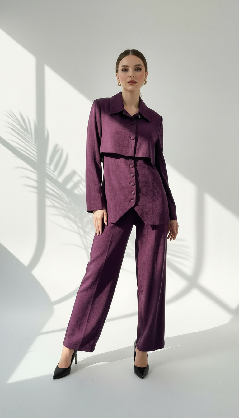 بدلة نسائي 3 قطع