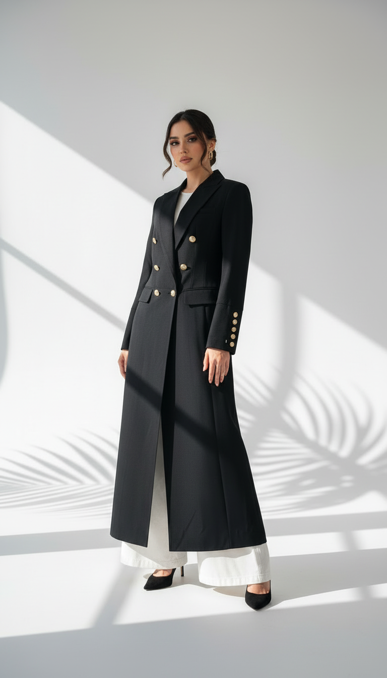 جاكيت نسائي طويل