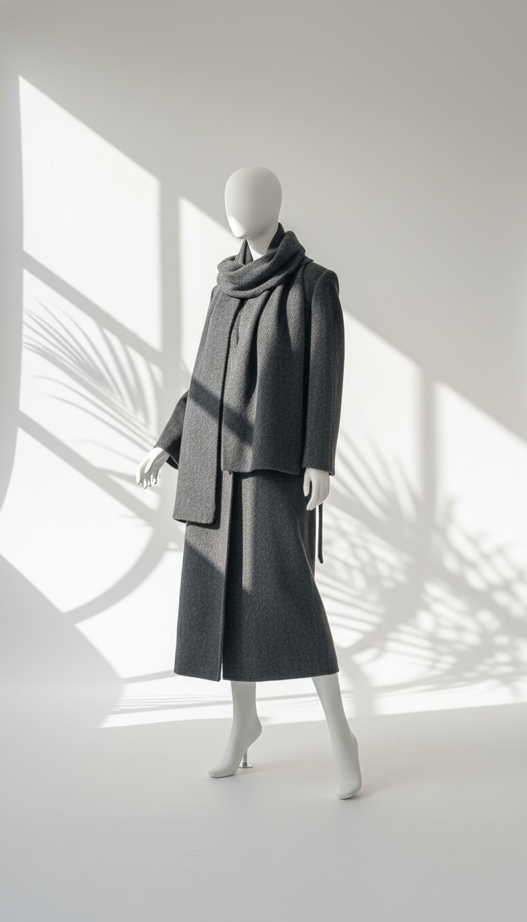 جاكيت نسائي اسكارف