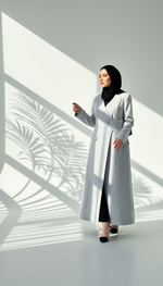 جاكيت نسائي بلفة خصر