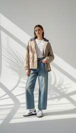 جاكيت نسائي باكمام زم