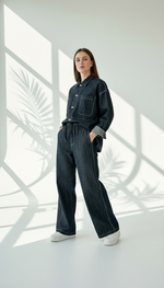 بدلة جينز نسائي