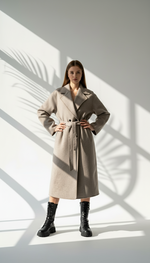 جاكيت جوخ نسائي انيق وعصري