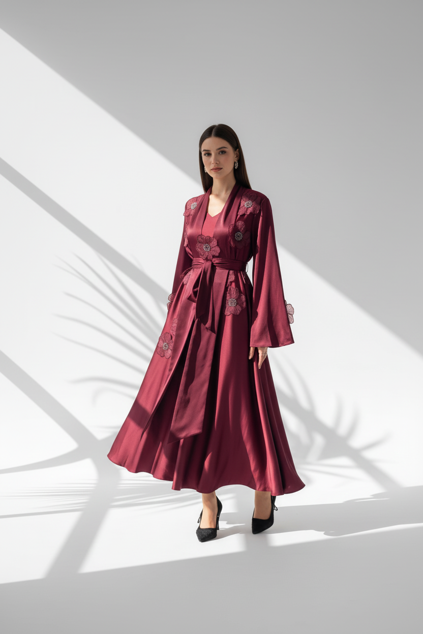 فستان نسائي مع رداء