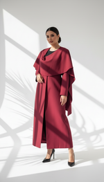 جاكيت شال زر