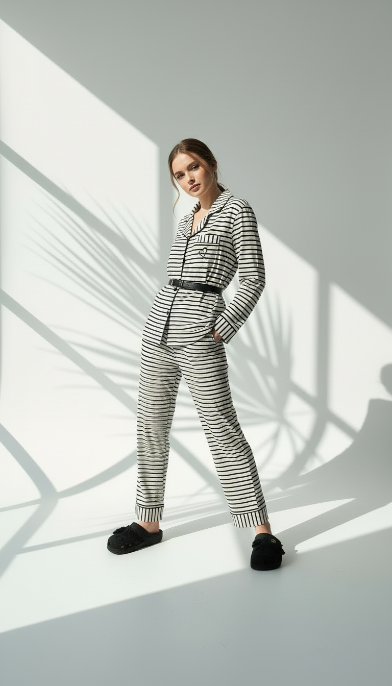 طقم بتصميم هندسي معاصر