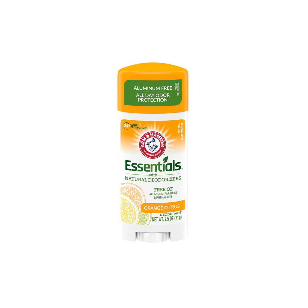 مزيل العرق Arm & Hammer Essentials – برائحة البرتقال المنعشة وحماية طبيعية لمدة 24 ساعة – 71 جرام
