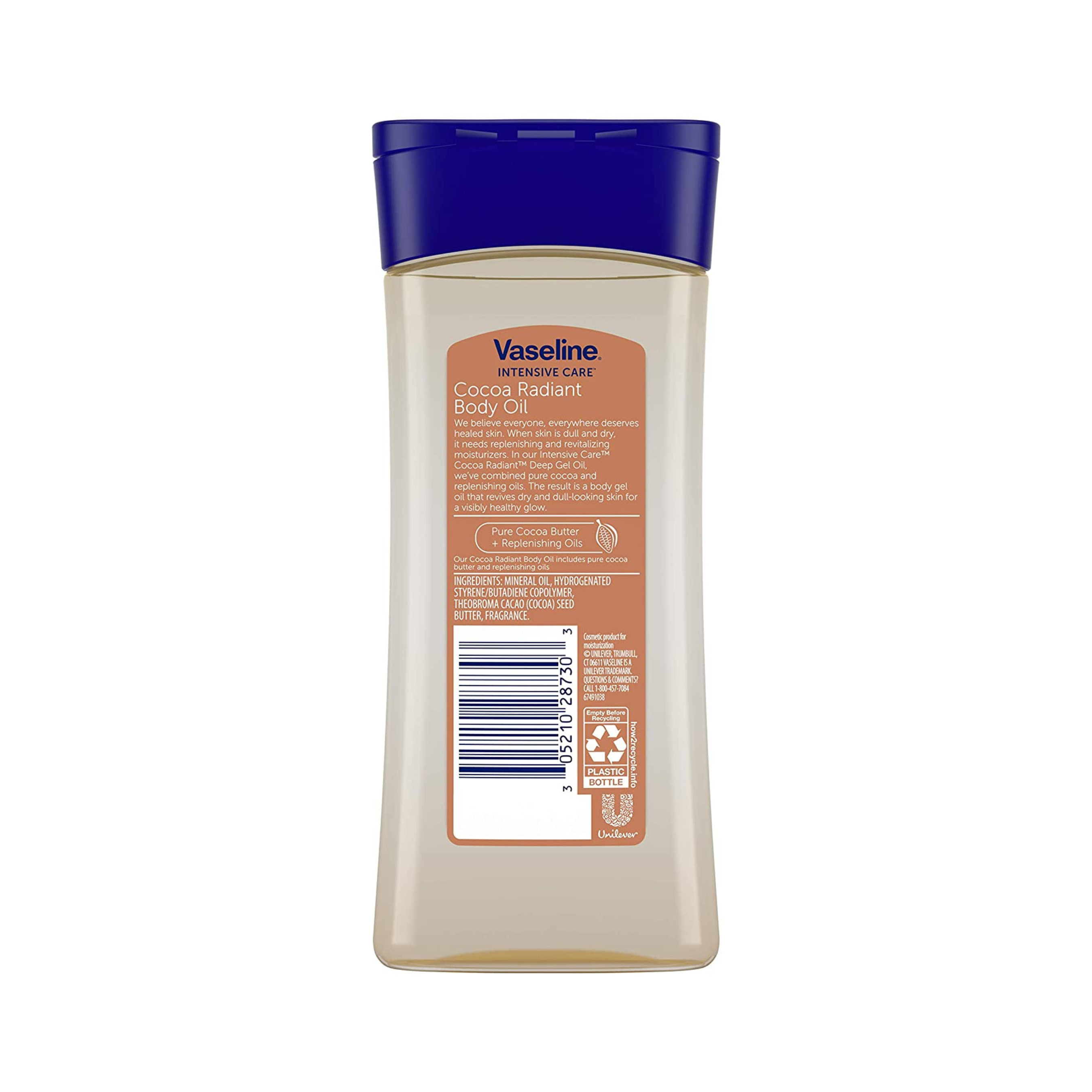 Vaseline Body Gel Oil Cocoa Radiant - 200ml