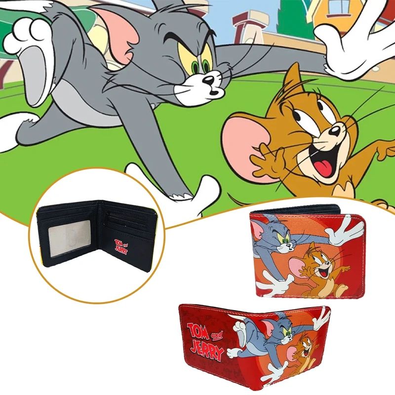 محفظة توم وجيري  لون أحمر 4