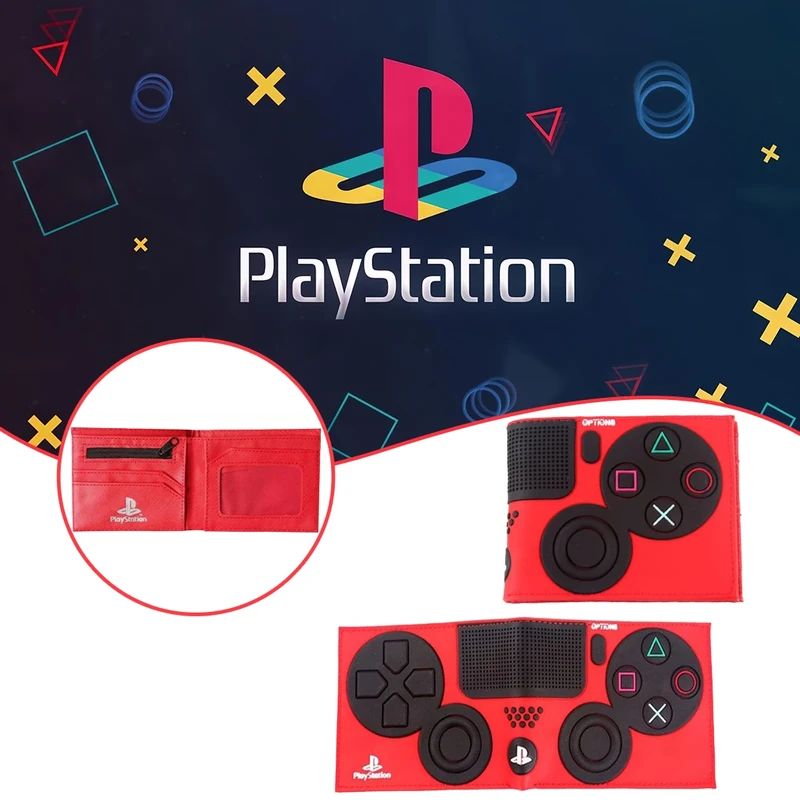 محفظة جلدية لوحدة تحكم بلاي ستيشن بالون الاحمر 3