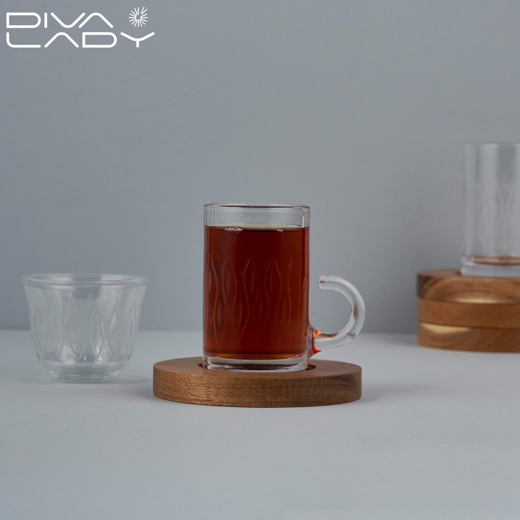 طقم استكانه وفنجان عدد ٦