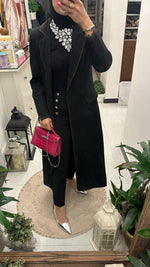 جاكيت نسائي بياقة رسمية