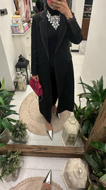 جاكيت نسائي بياقة رسمية